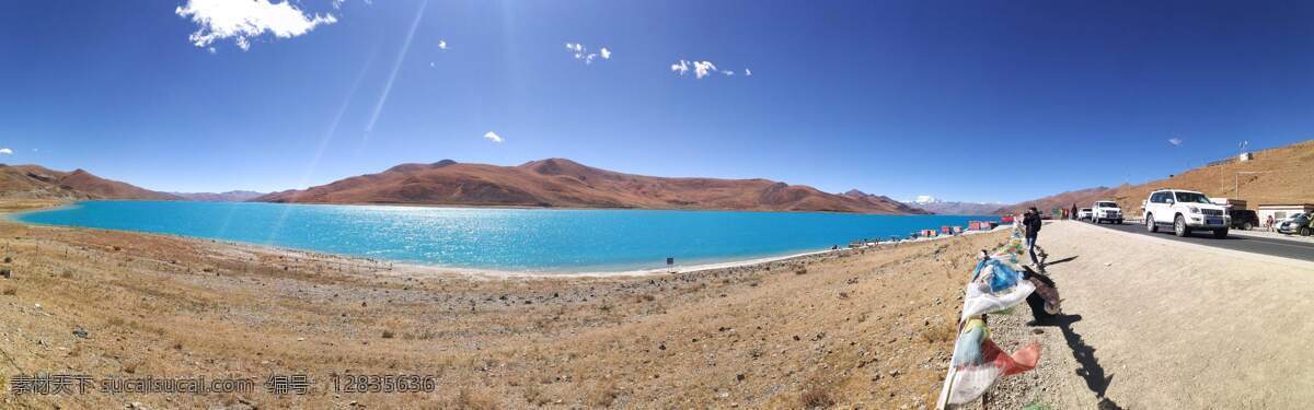 羊卓雍措 自驾游 西藏 羊湖 全景 秋天 旅游摄影 国内旅游