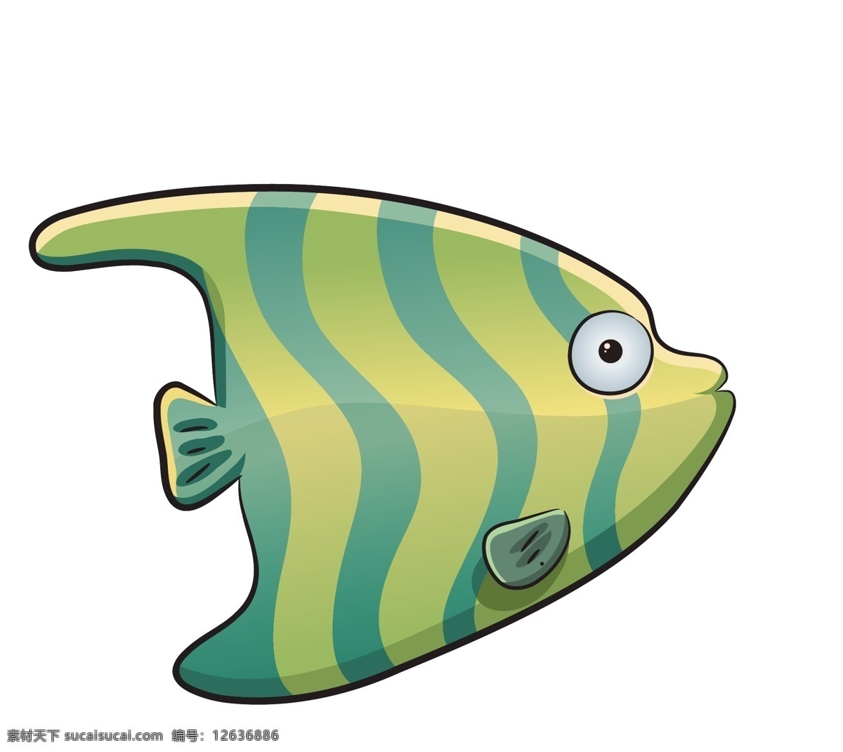 卡通 海底 小鱼 海洋生物 模板下载 海洋 鱼 矢量生物 海鲜 矢量