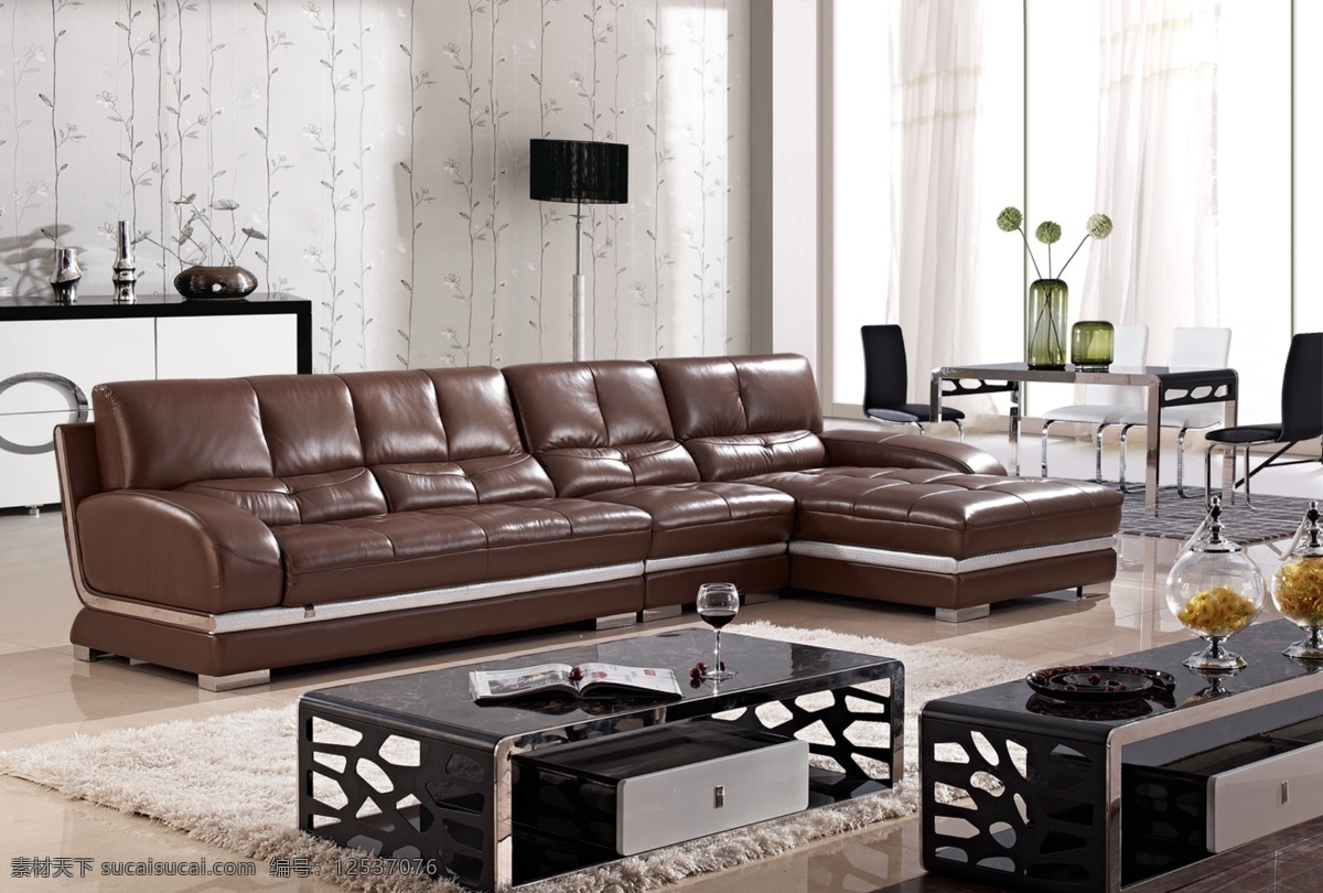 茶几 典雅 环境设计 简洁 客厅 空间 亮丽 明亮 沙发 装饰 沙发广告 真皮 品味 室内设计 其他设计 源文件 家居装饰素材