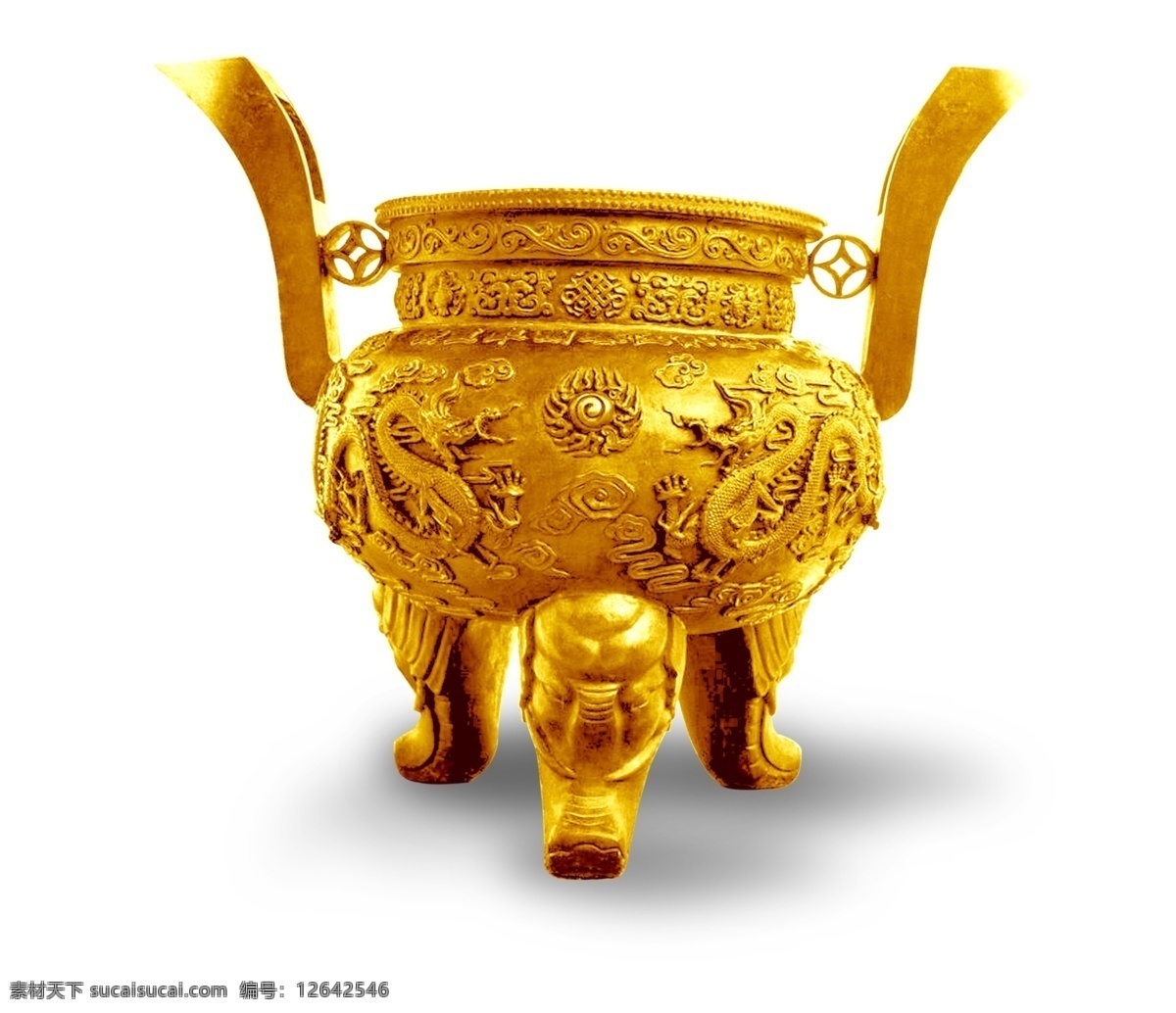 金鼎 金黄器皿 传统器皿 雕塑 器皿 摆件 古代物件 中国文化 中国物件 古代器物 文物 古董 古代器皿 文化艺术 传统文化