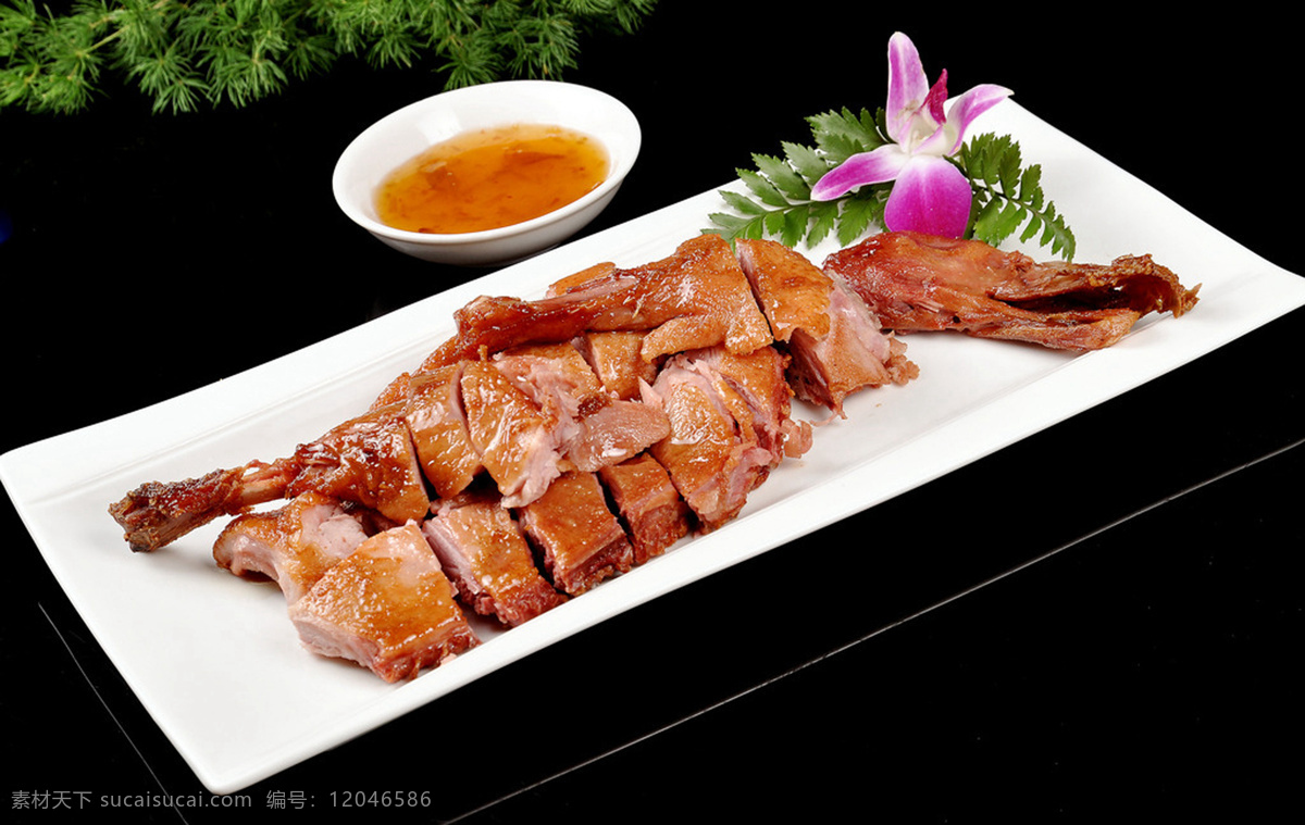 秘制烤鸭 美食 传统美食 餐饮美食 高清菜谱用图