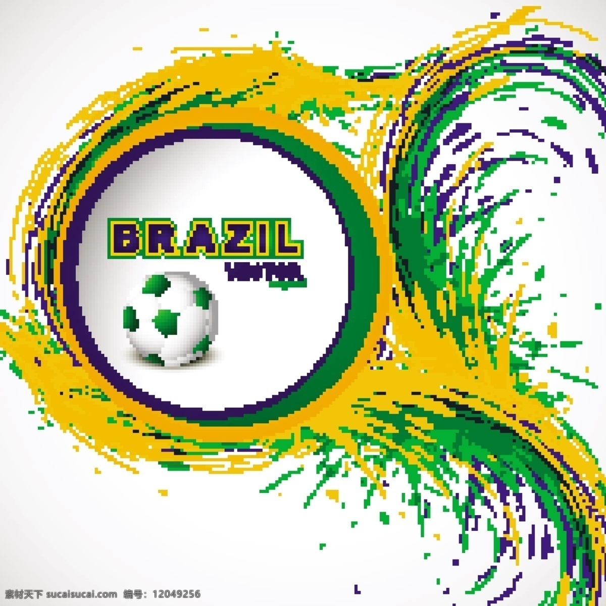 水墨 喷溅 足球 模板下载 巴西 世界杯 水墨喷溅 足球赛事 足球比赛 体育运动 生活百科 矢量素材 白色