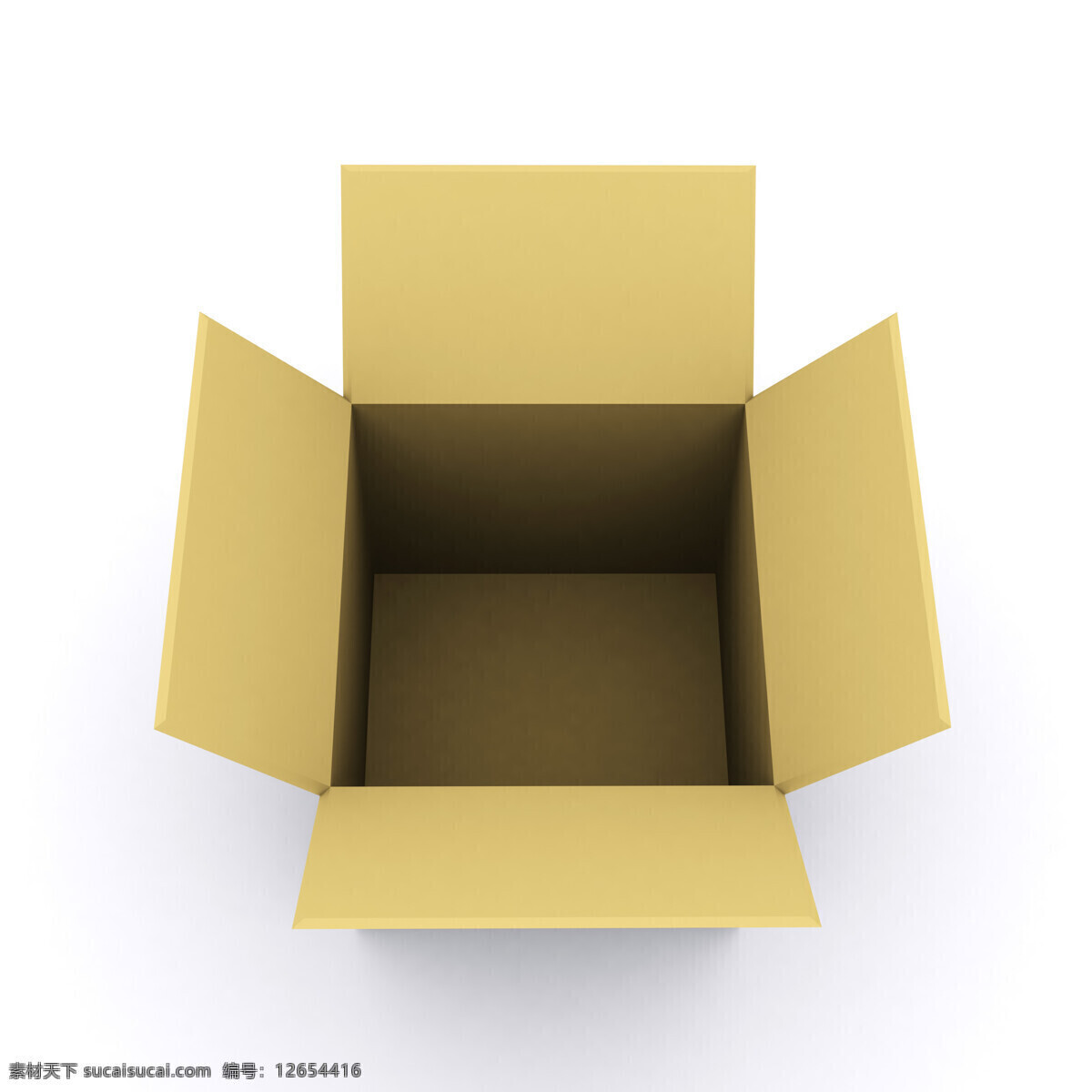高清 包装 打开 包装盒 创意设计 高清素材 牛皮纸 纸盒 打开的盒子 空白纸盒