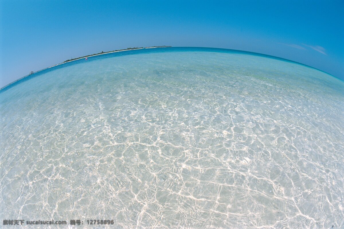 蔚蓝 大海 海水 海滩 海洋 清澈 自然风景 自然景观 蔚蓝大海 psd源文件