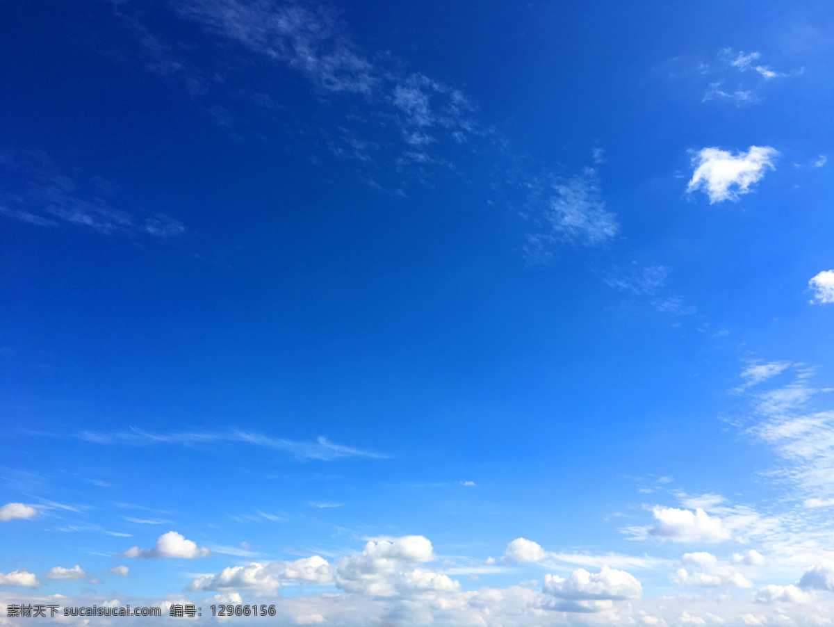 天空 蓝天 白云 云朵 天 湛蓝 自然景观 自然风景