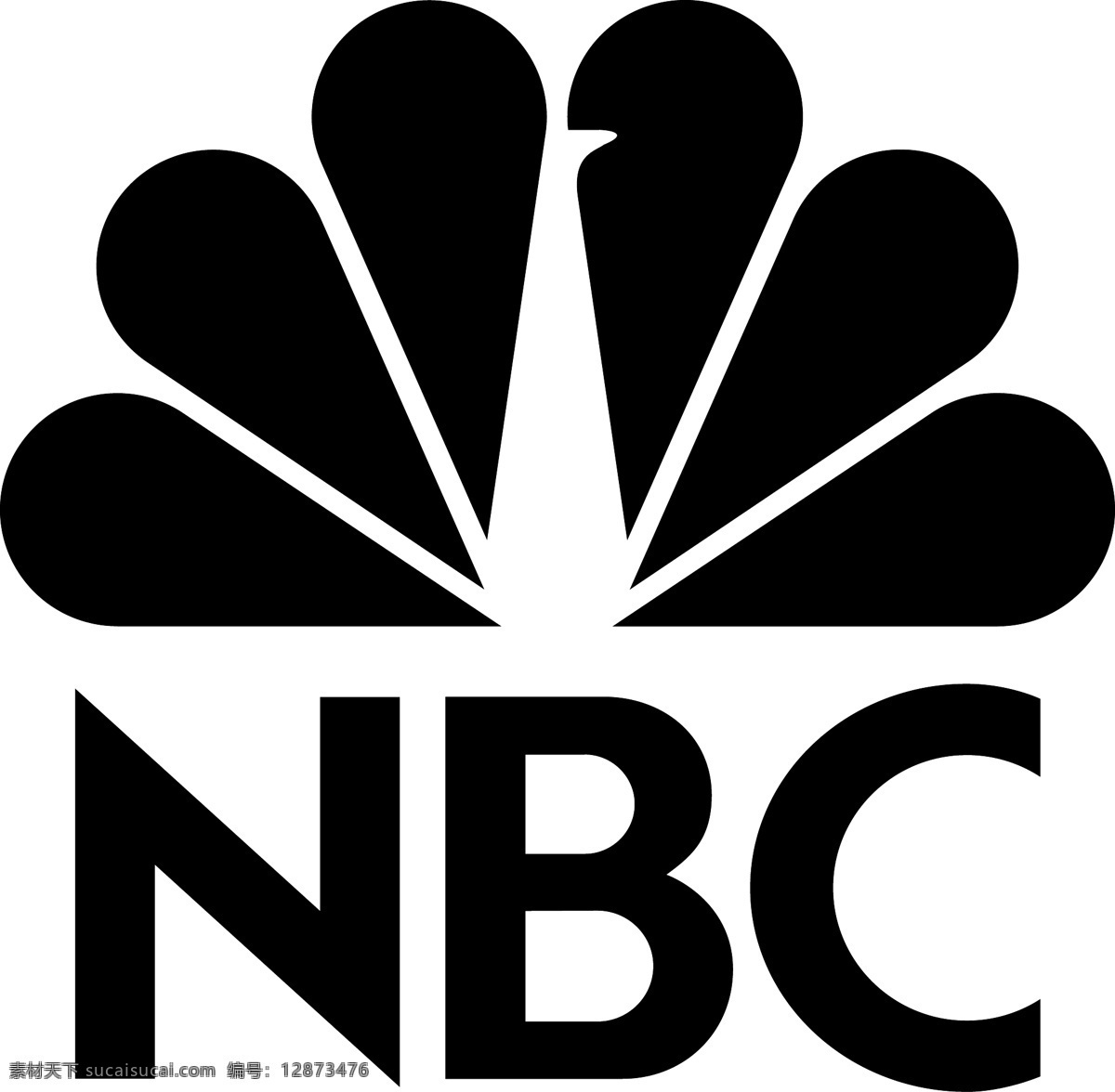 nbc标志 红色