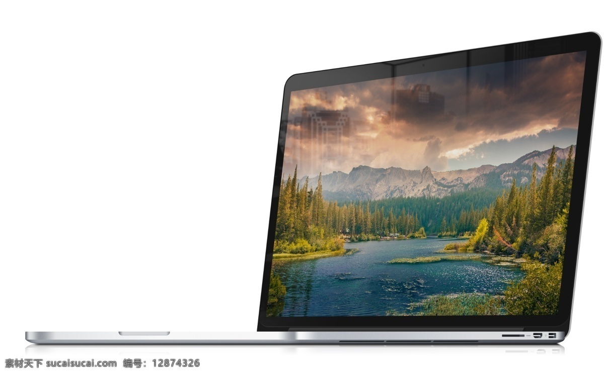 高精度 苹果 笔记本 macbook air 苹果笔记本 色彩 笔记本广告 站台广告 其他设计 矢量 分层 白色