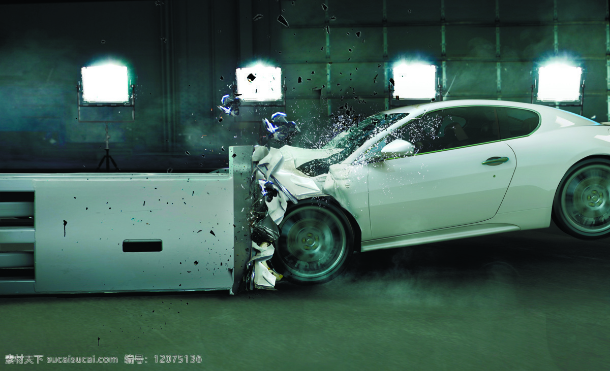 撞 上 物品 轿车 事故 汽车 汽车摄影 交通工具 汽车图片 现代科技