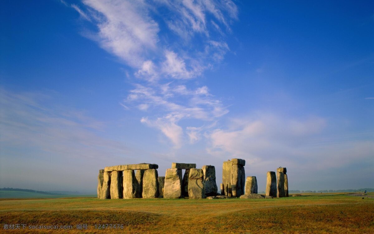 英国巨石阵 英国 巨石阵 自然风景 自然景观 自然风光