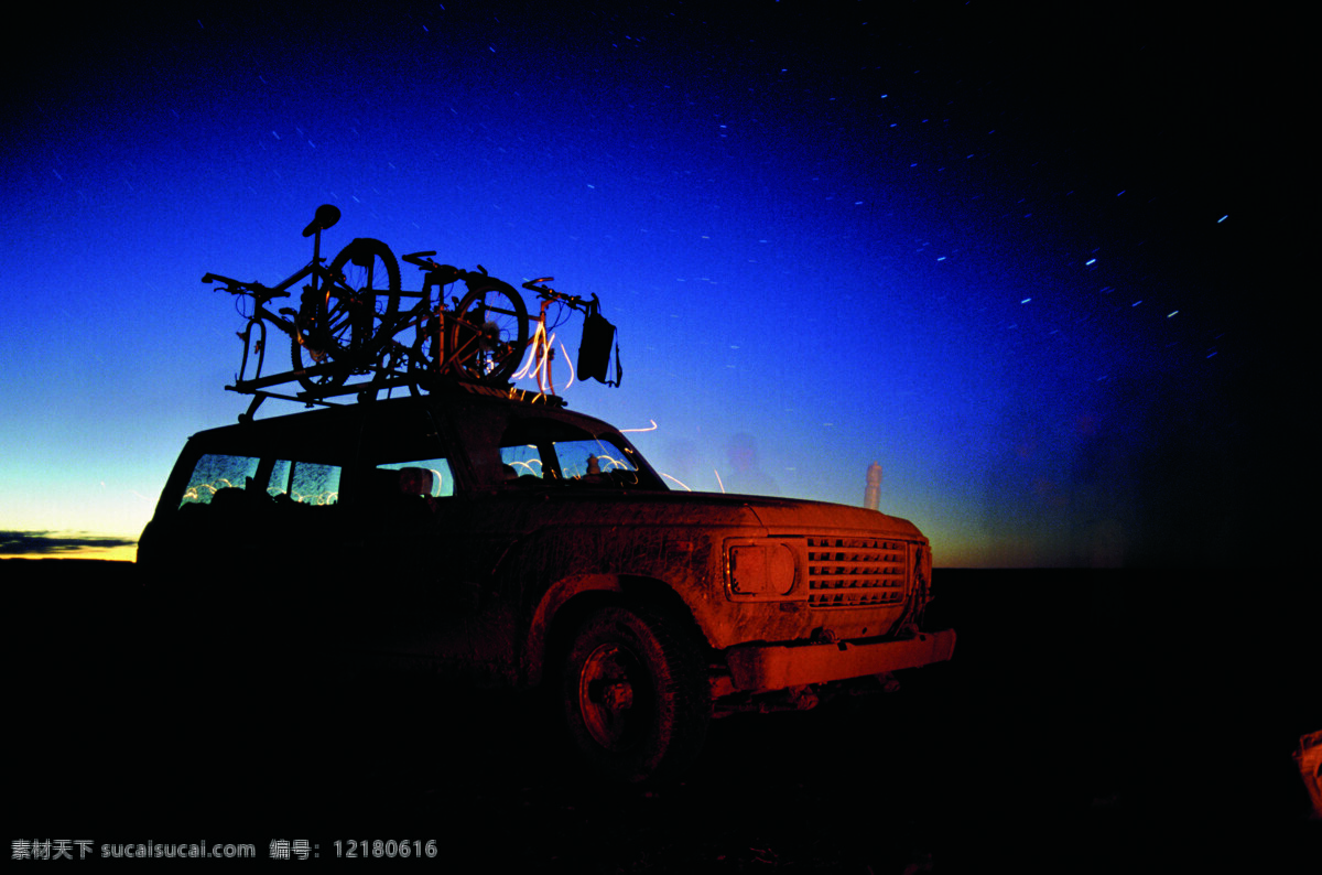 越野车 自行车 户外 运动 体育 蓝天 文化艺术 体育运动 户外运动 摄影图库