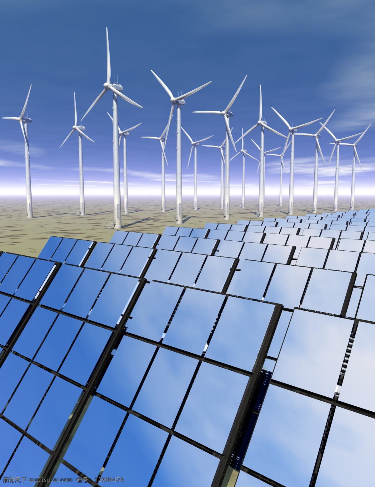 环保发电 风能 太阳能 风力发电 电力 电网 电塔 电线 风力发电机 环保 低碳 风车 工业生产 现代科技