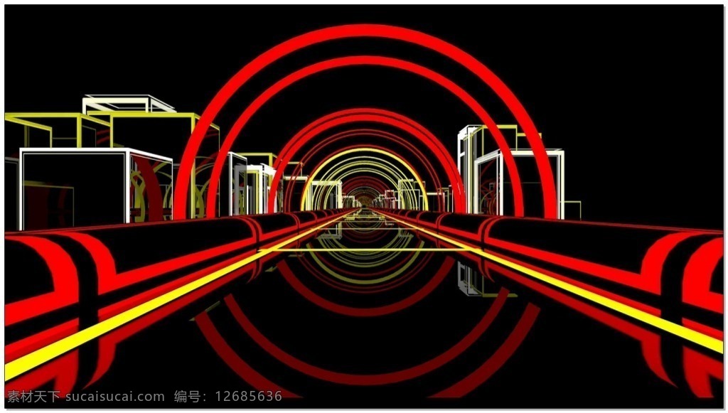 光 隧道 动态 视频 动态视频素材 视觉享受 动态壁纸 广告设计模板 参考