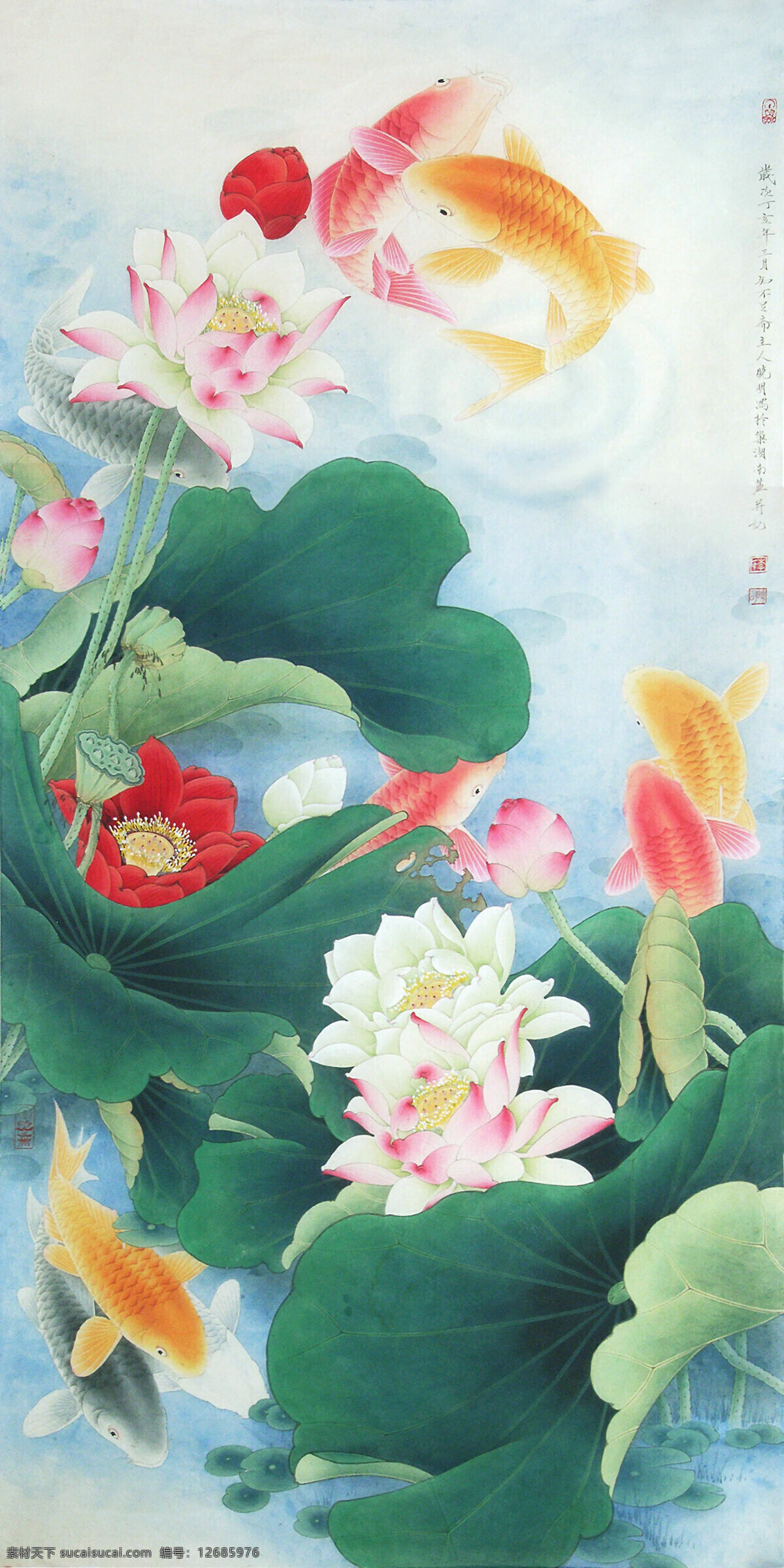 李晓明 工笔 荷花 高清 图 工笔画 字画 国画 走廊挂画 客厅挂画 教室挂画 花鸟画 工笔花鸟 工笔国画 工笔荷花 工笔画欣赏 工笔画素材 文化艺术 绘画书法 高清工笔画 风景