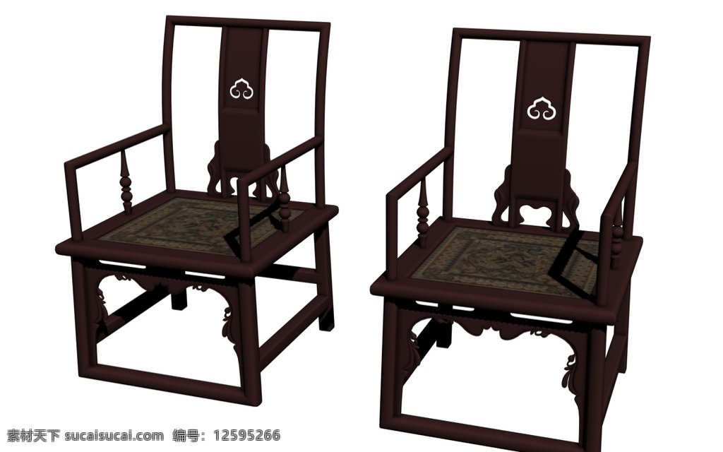 椅子 椅子模型 中式椅子 中式椅子模型 中式家具 中式家具模型 模型 3d设计 室内模型 max