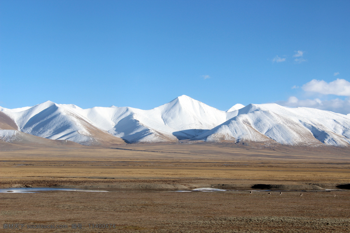 西藏雪山 西藏风光 西藏 雪山 蓝天 白云 自然风景 自然景观 旅游摄影