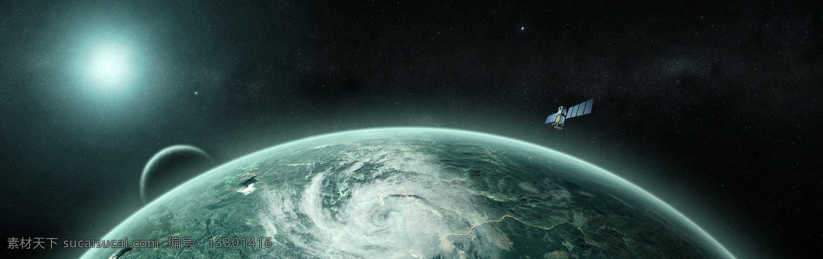 太空 背景 banner 黑色
