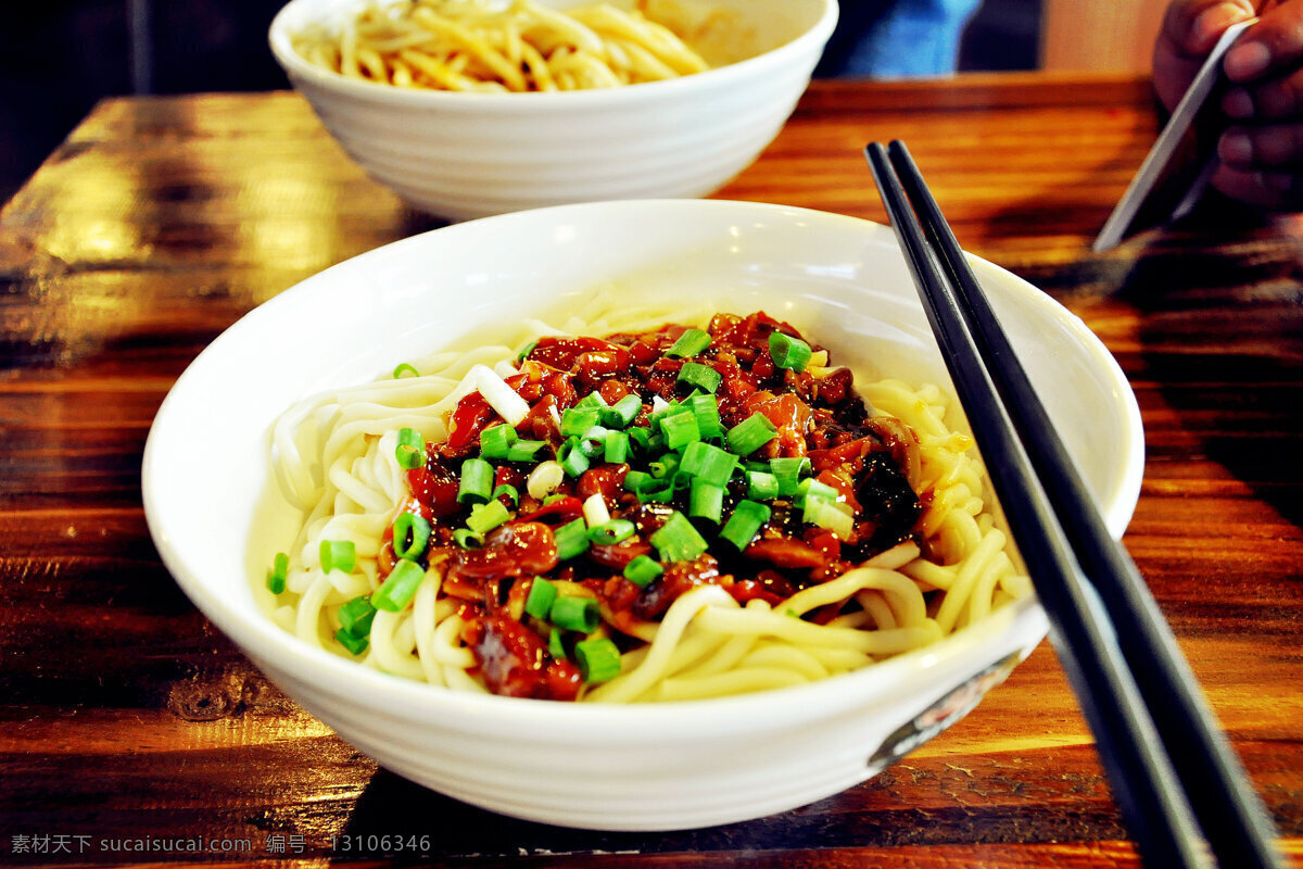 炸酱面 面条 横店 美味 美食 传统美食 餐饮美食