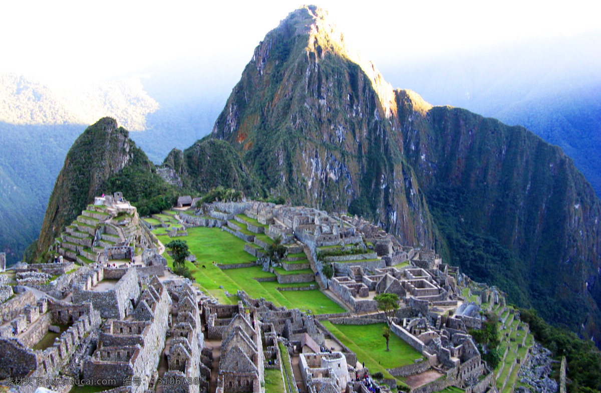 秘鲁 马丘比丘 城堡 马丘比丘城堡 山 蓝天 白云 风景摄影 自然景观 国外旅游 quechua 印加帝国 失落之城 古老的山巅 遗迹 南美洲 库斯科 古老的山 秘鲁印加遗址 国外摄影 旅游摄影