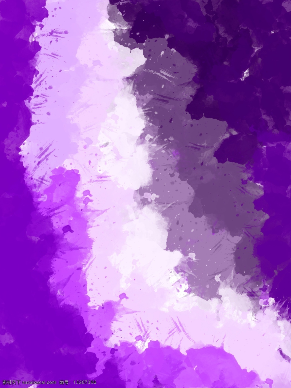 紫色 渐变 层次 背景 水彩