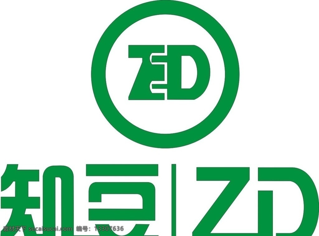 知豆 汽车标志 知豆汽车 标志 电 汽车 logo 标准绿色 圆 可雕刻文件