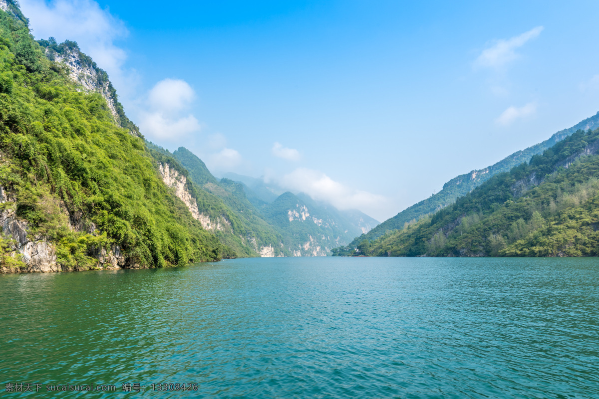 乌江画廊 乌江美景 乌江 游船 山清水秀 青山绿水 自然景观 山水风景