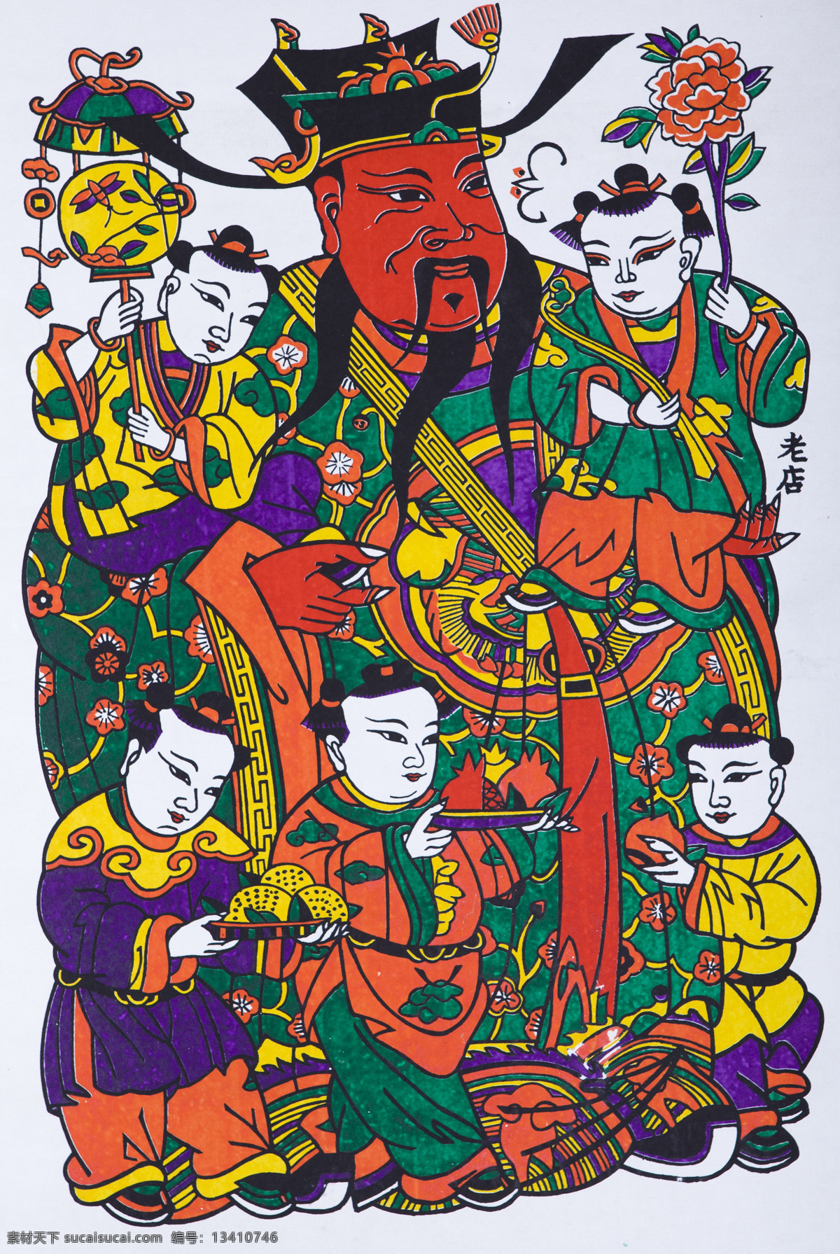 朱仙镇 木版年画 年画 民俗 文化 艺术 绘画书法 文化艺术