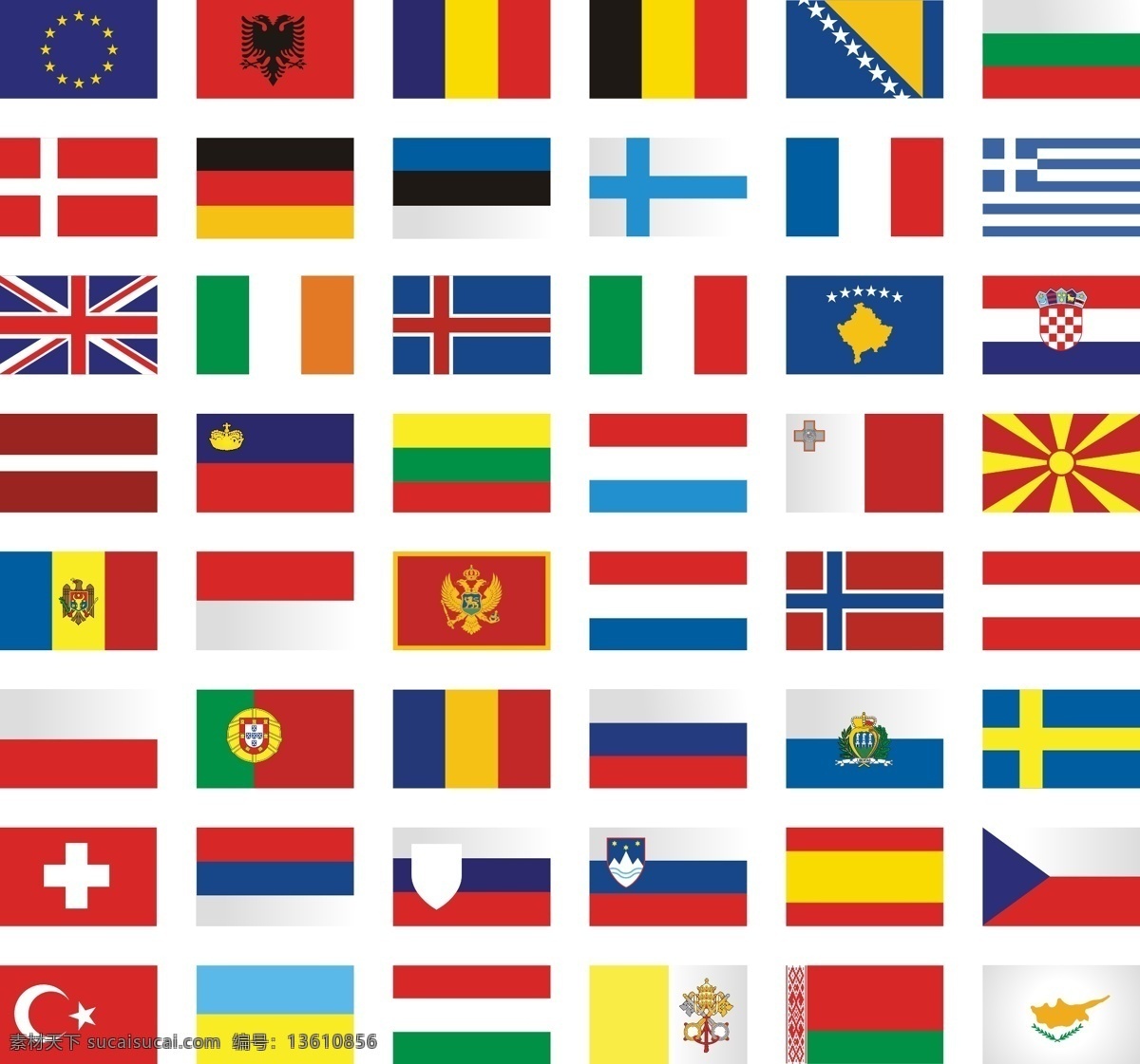 国旗 各国国旗 世界各国 标志 标识 手绘 矢量 国旗标志 图标 标签 logo 小图标 标识标志图标