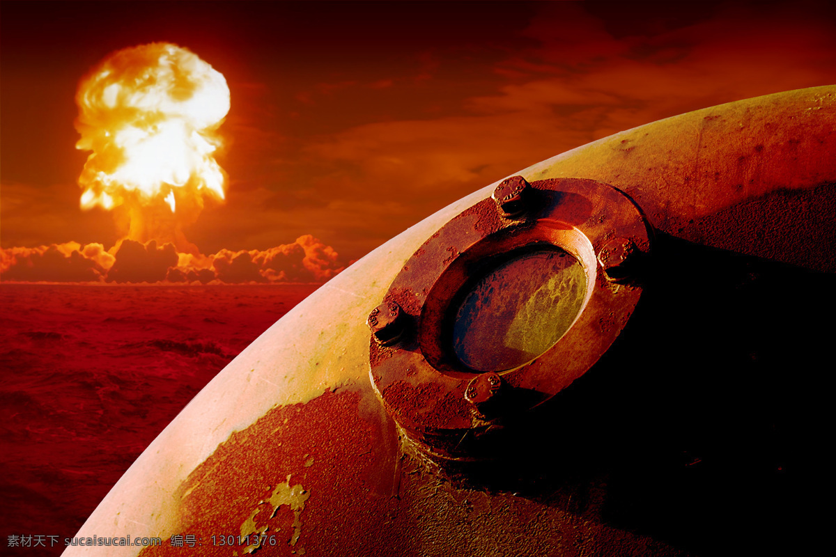 原子弹爆炸 核武器爆炸 战争 蘑菇云 冰水烈火 生活百科 黑色