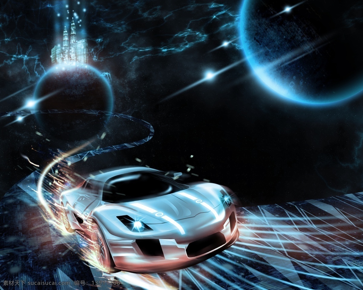梦幻赛车 梦幻 赛车 星球 黑调 黑色