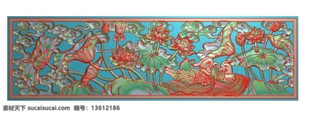 3d设计模型 雕刻 动物 浮雕 浮雕灰度图 挂件 荷花 灰度图 精雕 精雕图 精品 鸳鸯 板 模板下载 植物 其他模型 源文件 jdp jd 雕刻文件 门板 贴花 家具雕刻 家具雕花 机雕
