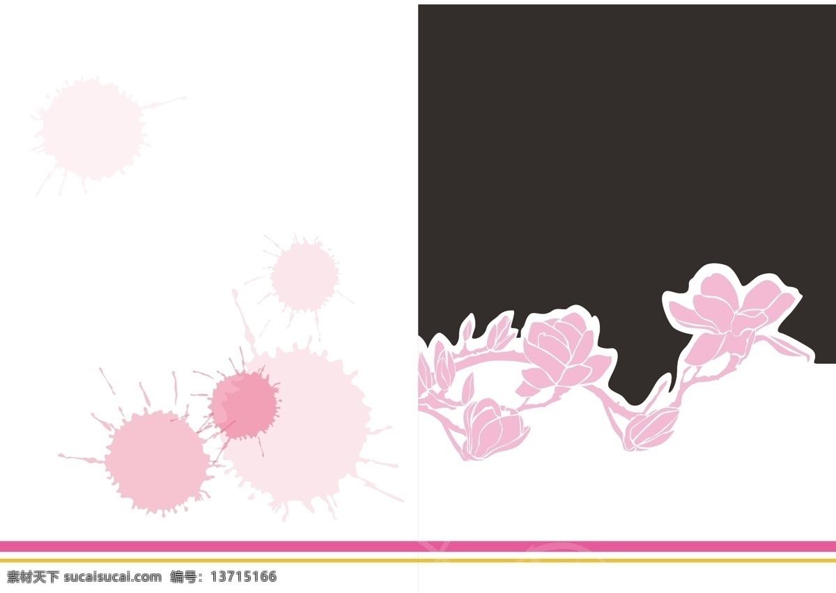版画 册封 城市剪影 海棠 花 花纹 画册 画册设计 兰花 墨点 多版画册封面 女性 色彩 素雅 明艳 手撕纹 矢量 企业画册封面