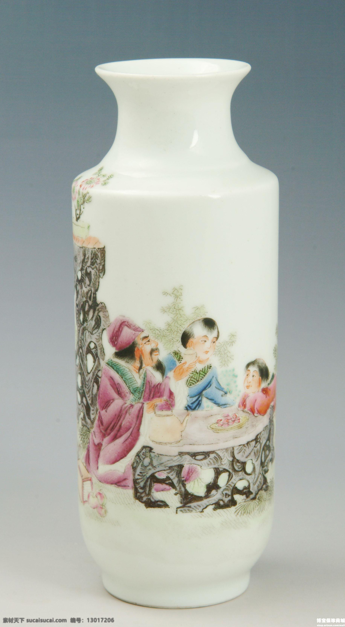 陶瓷 景德镇 彩陶 青花 山水 花鸟 现代 古董 艺术 传统文化 文化艺术