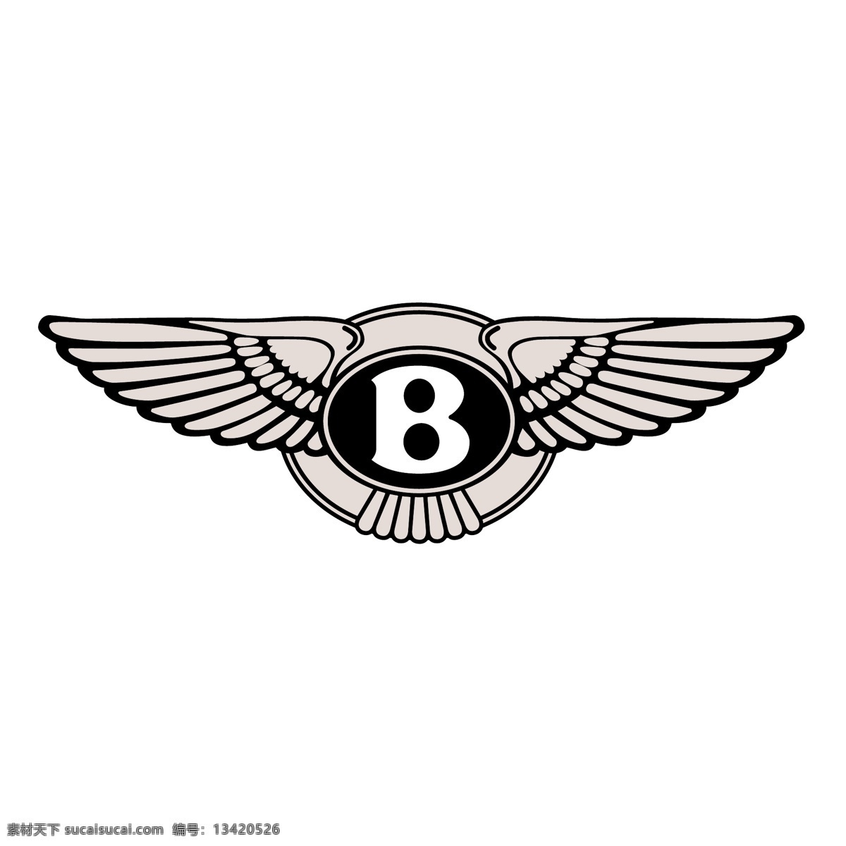 宾利 汽车 公司 标志 标识为免费 psd源文件 logo设计