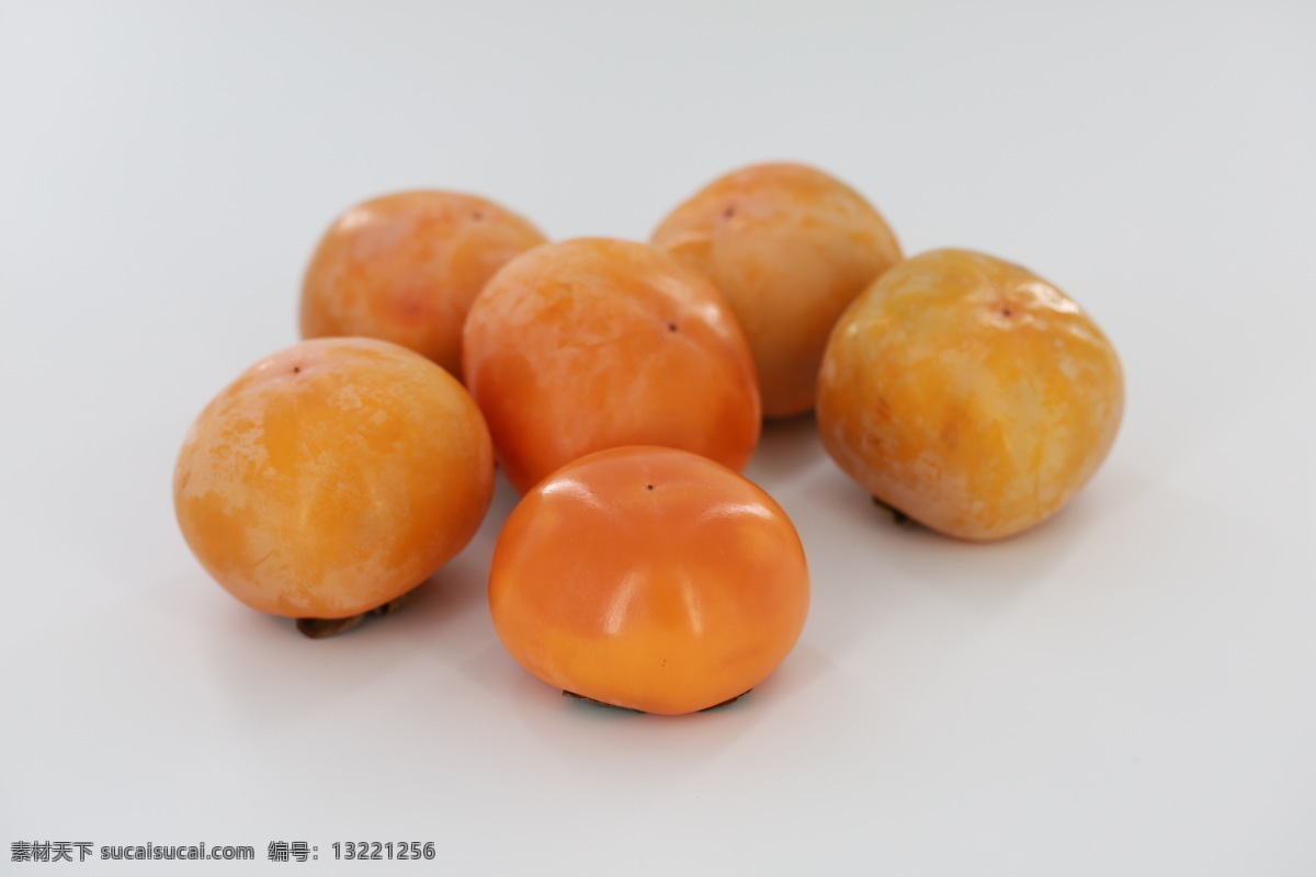 柿子 脆柿子 黄柿子 水果 柿科 餐饮美食 食物原料