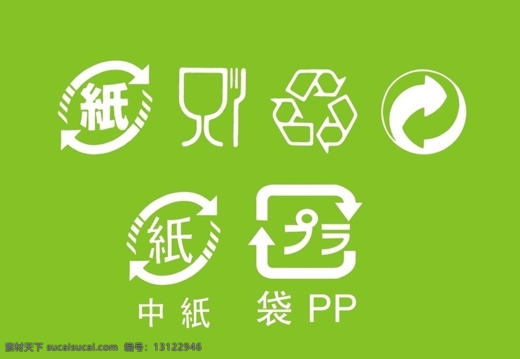 循环环保标志 环保 环保标志 矢量环保 循环标志 公共标识标志 标识标志图标 矢量 标志图标