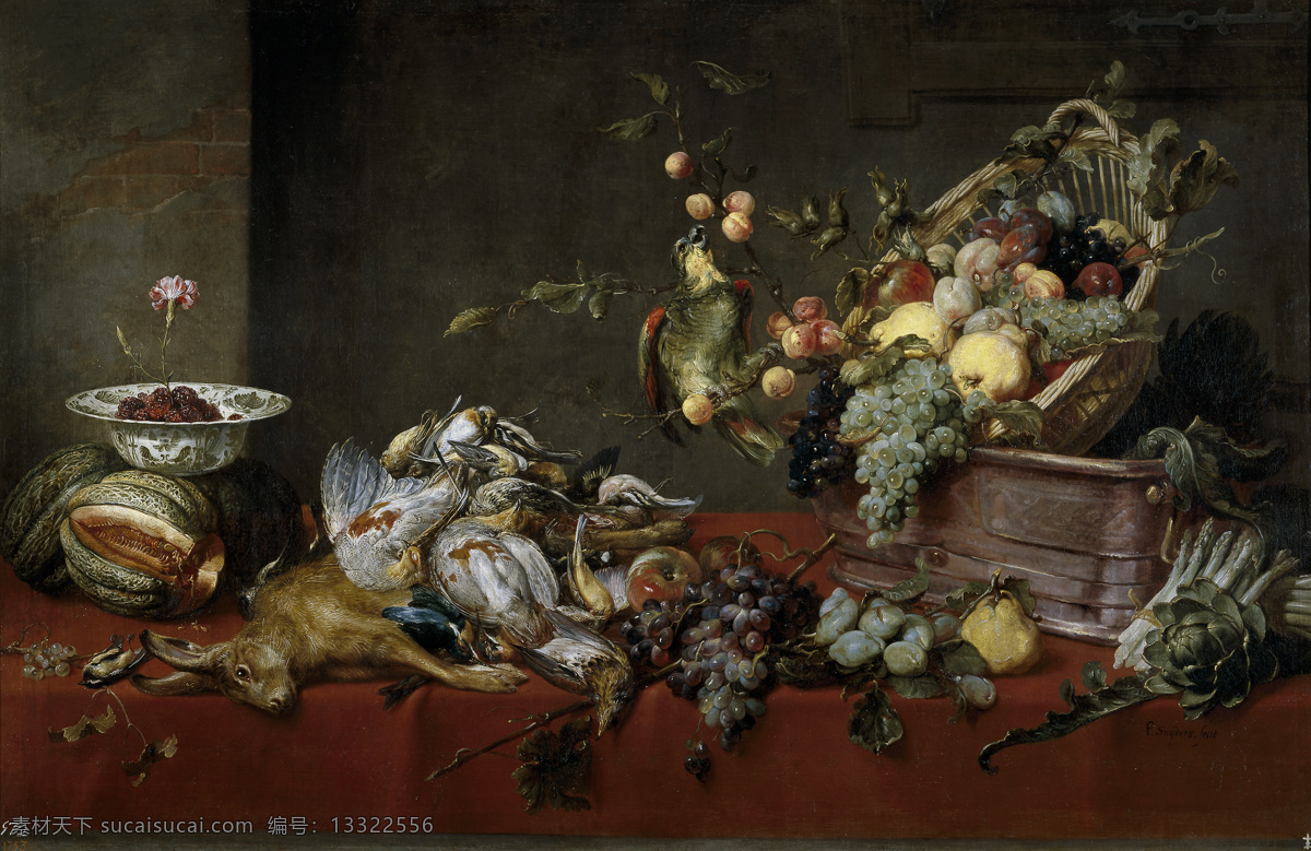 bodegon 大师 画家 古典 山水画 建筑 文化 装饰画 油画 frans snyders 人物 高清 西方 国外 现代 家居装饰素材