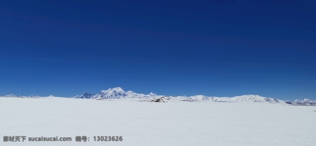 西藏雪山 美景 风景 蓝天 自然景观 自然风景