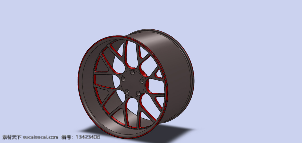 轮 车 车轮 轮胎 底盘 轮辋 3d模型素材 其他3d模型