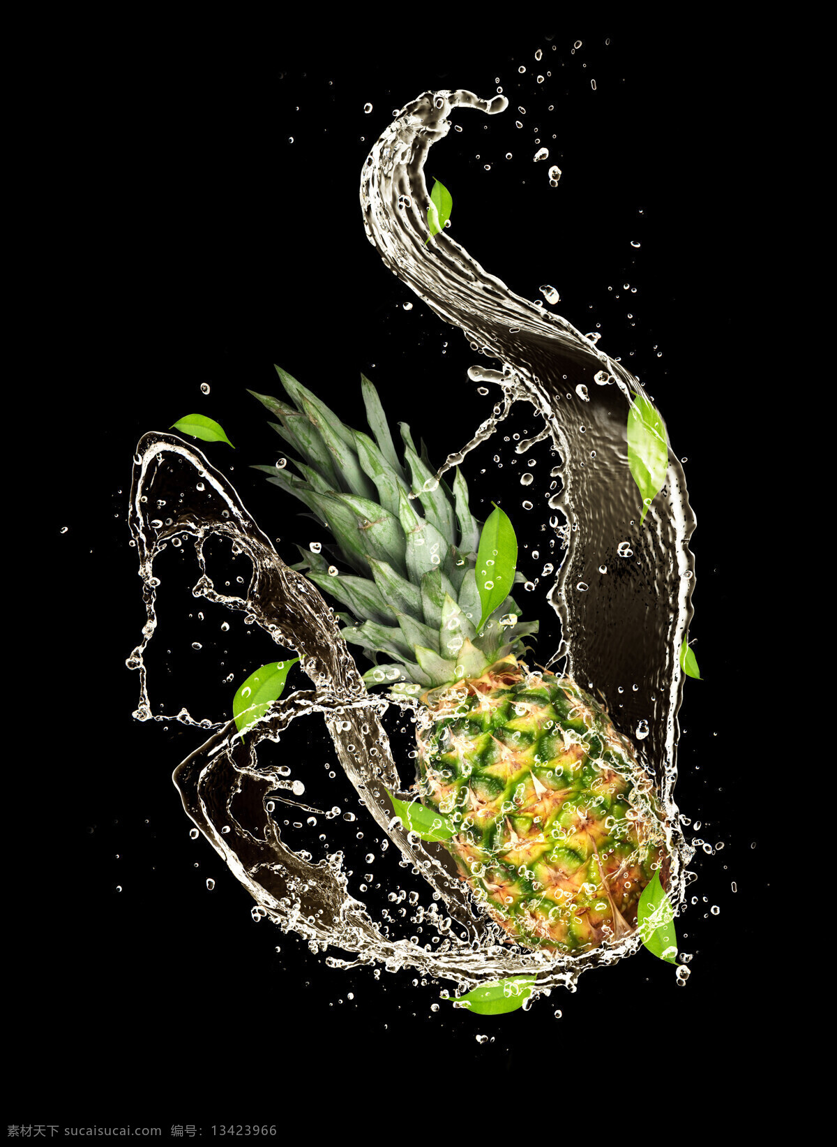 水溅水果 水果 新鲜水果 绿色食品 水中的水果 动感水花 水花 水珠 水花飞溅 飞溅的水花 水花效果 水滴 草莓 香蕉 蓝莓 桃子 菠萝 桑葚 橙子 食物图片 生物世界