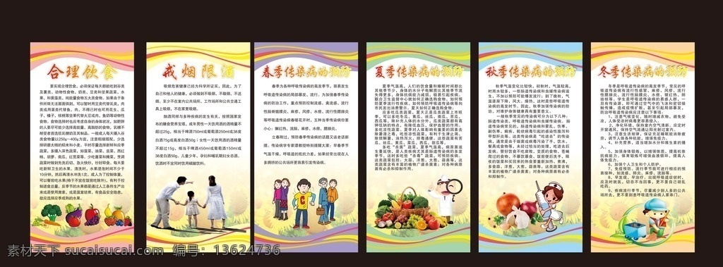 健康宣传栏 健康宣传 小宣传栏 社区健康宣传 社区病媒宣传 展板模板