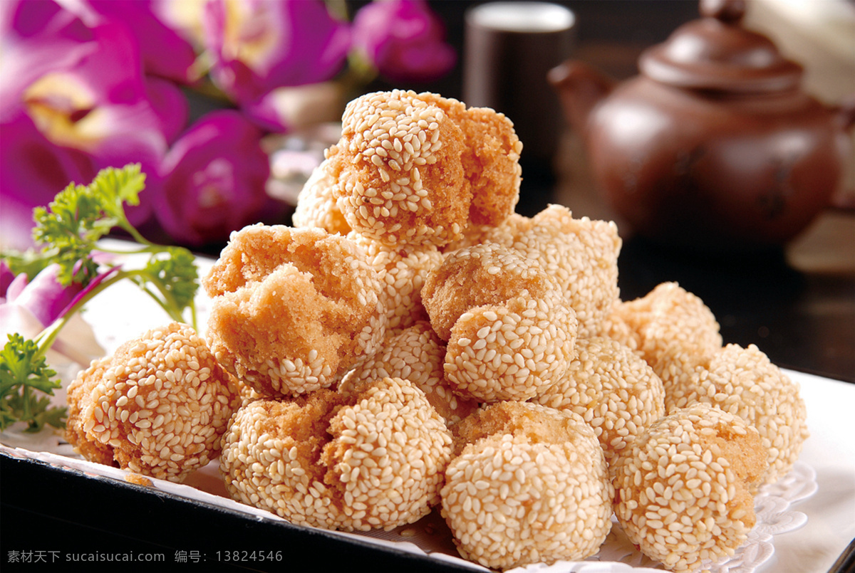 开口笑 美食 传统美食 餐饮美食 高清菜谱用图