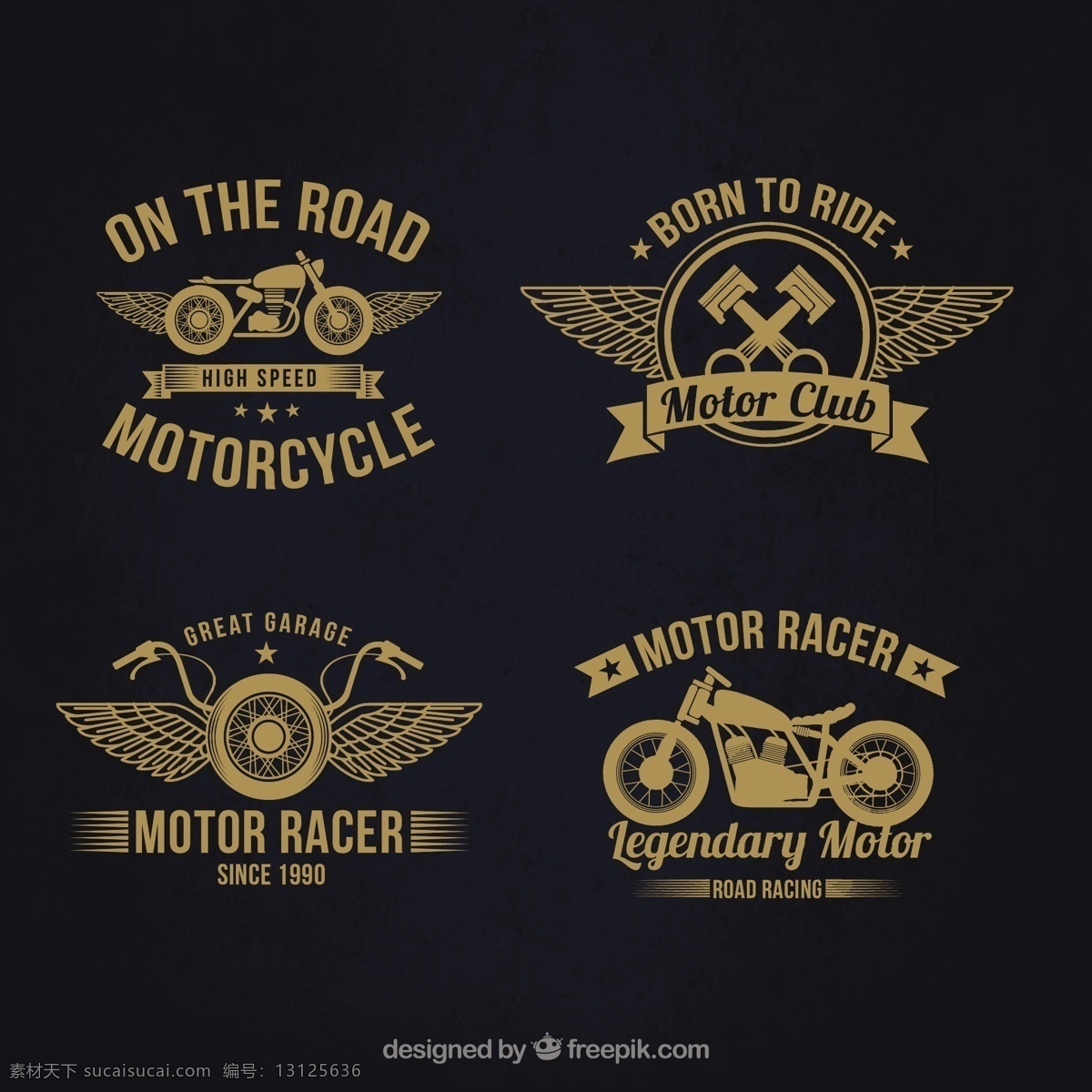徽标 复古 标识 标志 种族 俱乐部 汽车 摩托车 徽章 赛车
