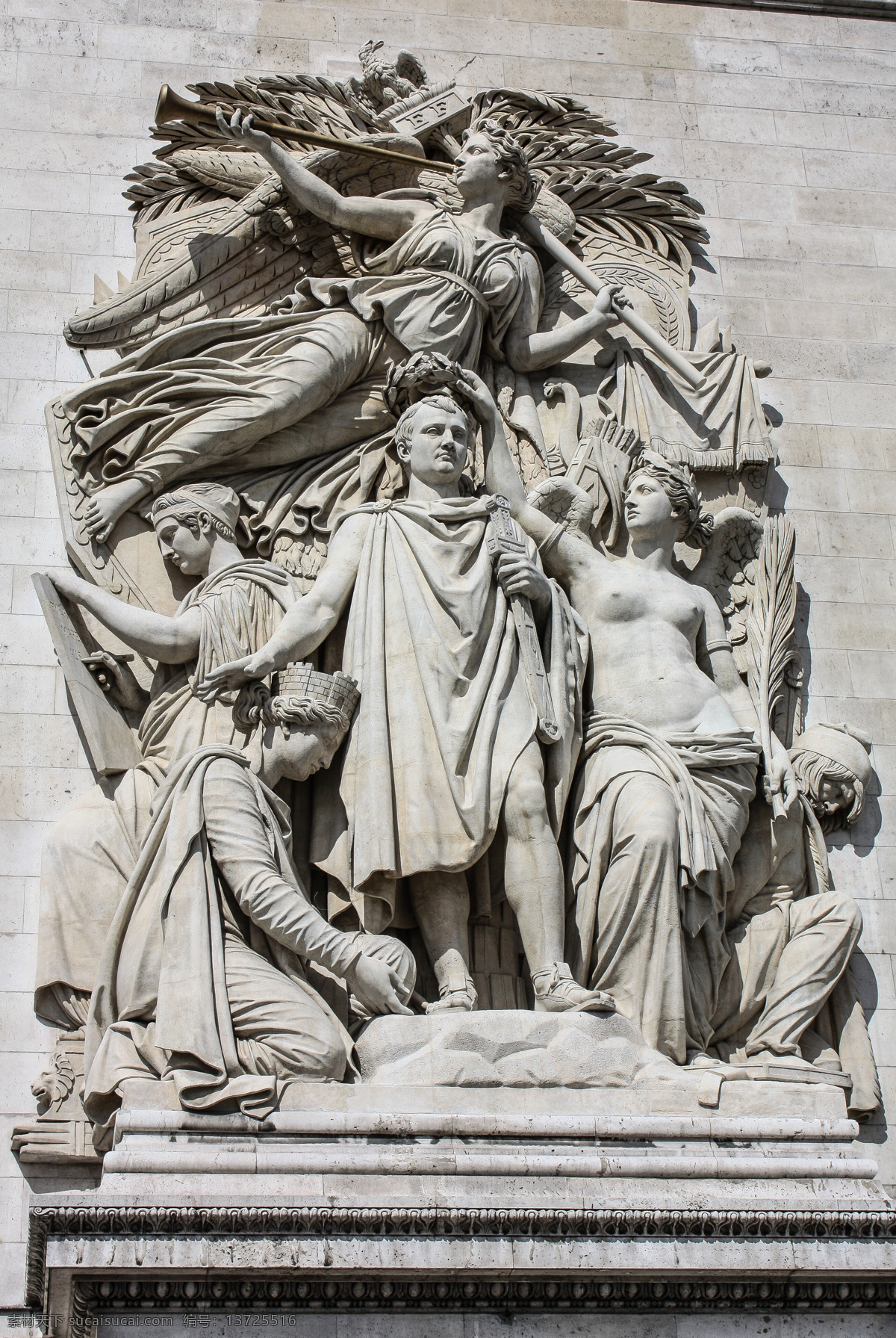 凯旋门浮雕 法国 巴黎 凯旋门 建筑 风光 浮雕 文化艺术 美术绘画