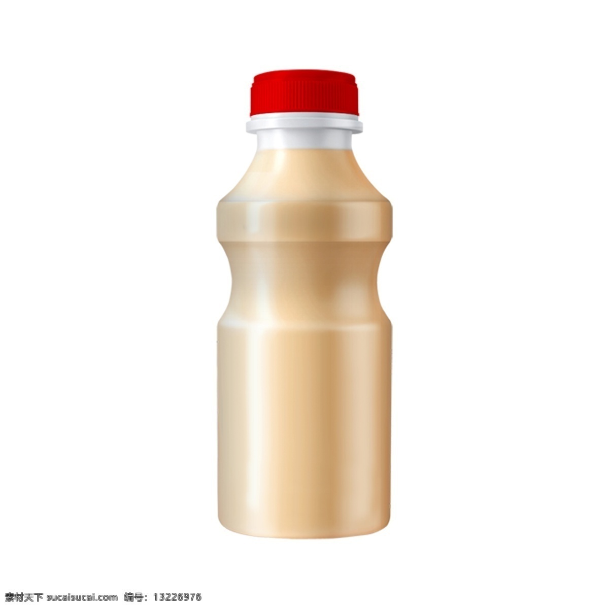 乳酸菌 包装 效果图 塑料瓶 饮料瓶 饮料包装 牛奶 分层