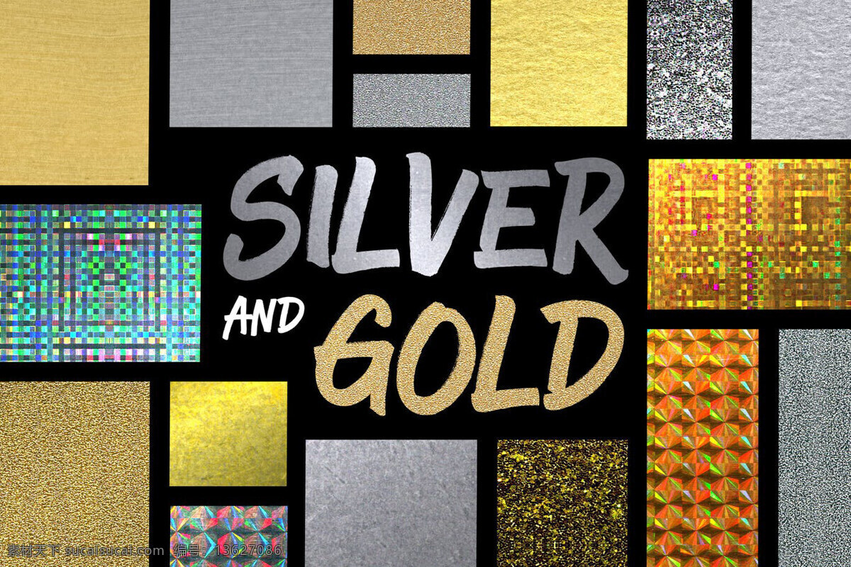 实用 银色 金色 图 层 样式 图层 silverandgoldstyles