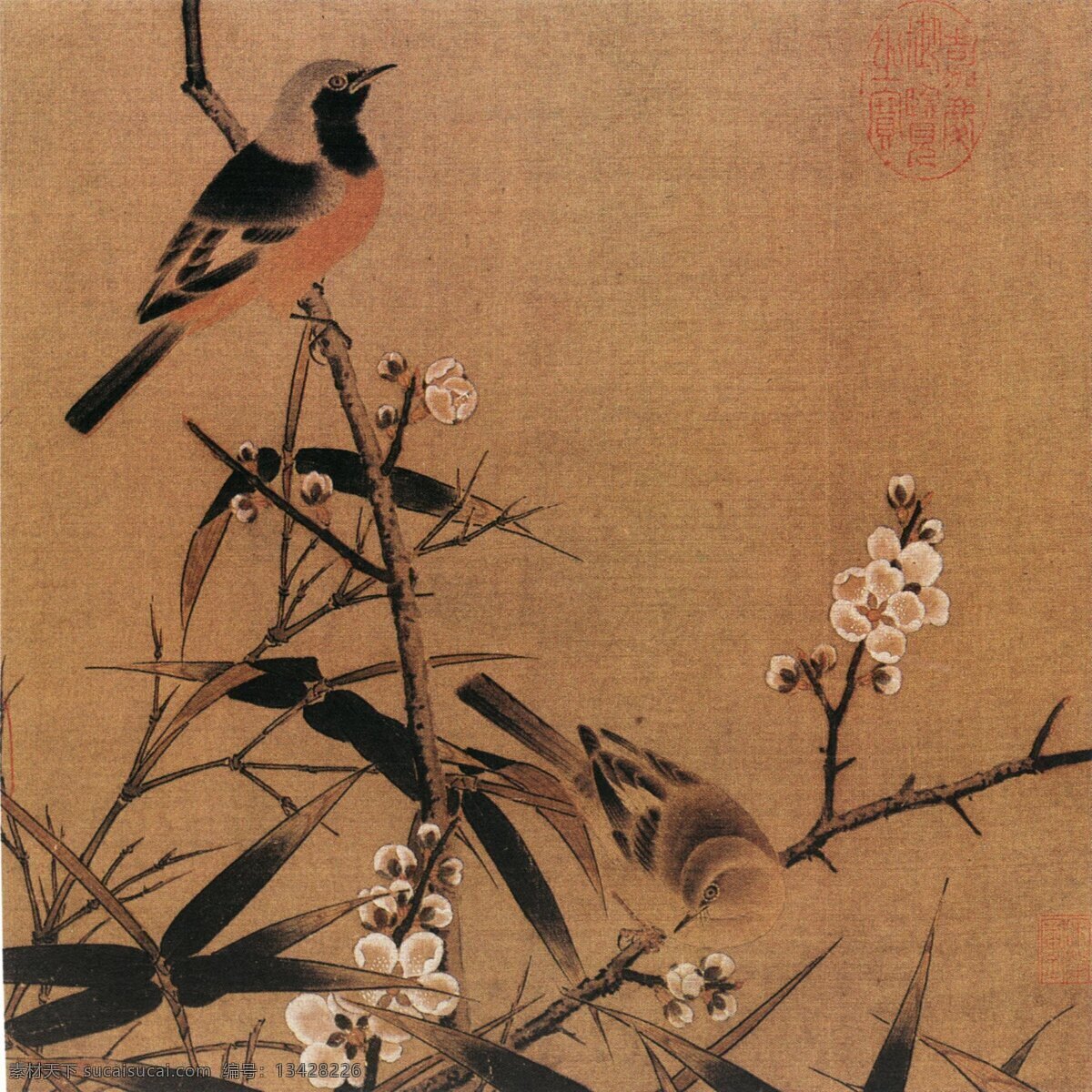 中国 传世 名画 花鸟画 中国传世名画 古典花鸟画 文化艺术