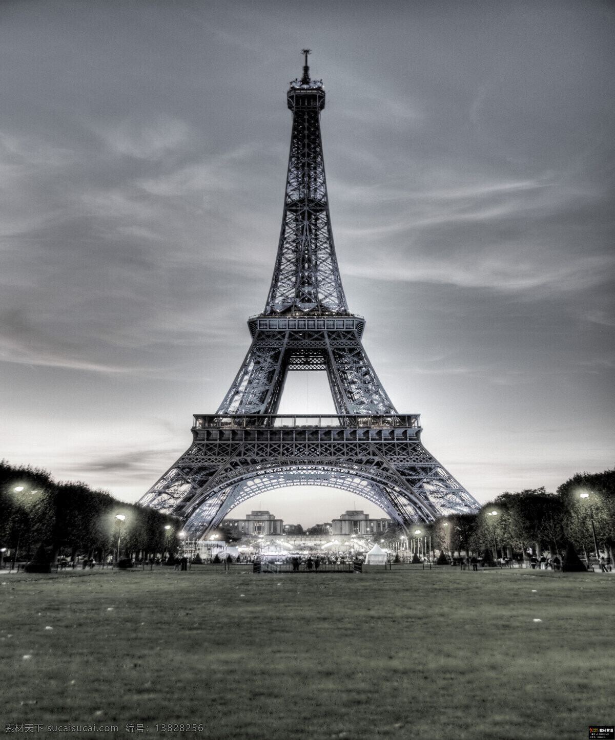 埃菲尔铁塔 背景 场景 风格 建筑 欧式 背景图片