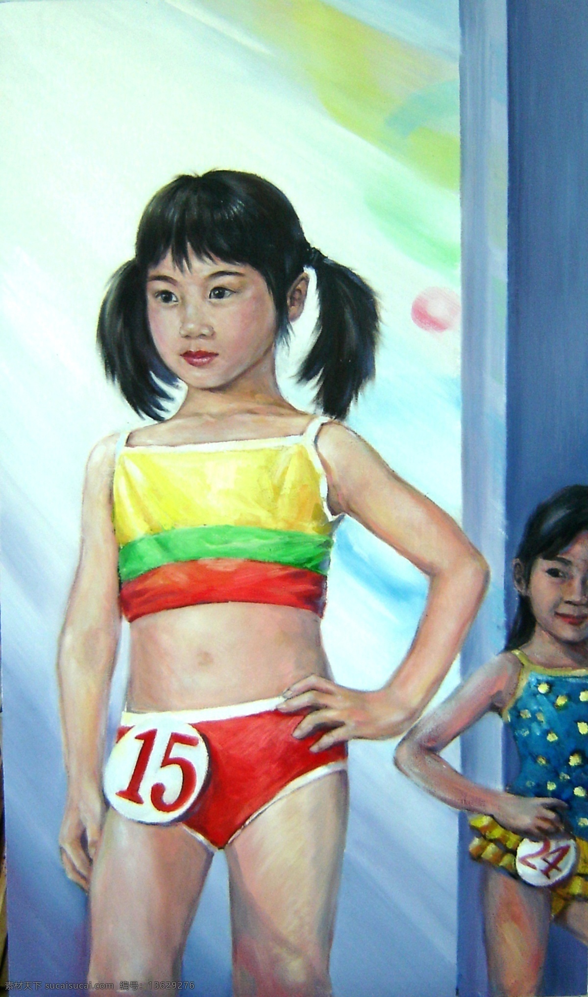 绘画 绘画书法 静物油画 美术作品 喷画 清晰 人物油画 油画 艺术作品 小模特 小女孩 手绘 装饰画 写真 印刷 写生 写实 现代油画 书画作品 文化艺术 家居装饰素材