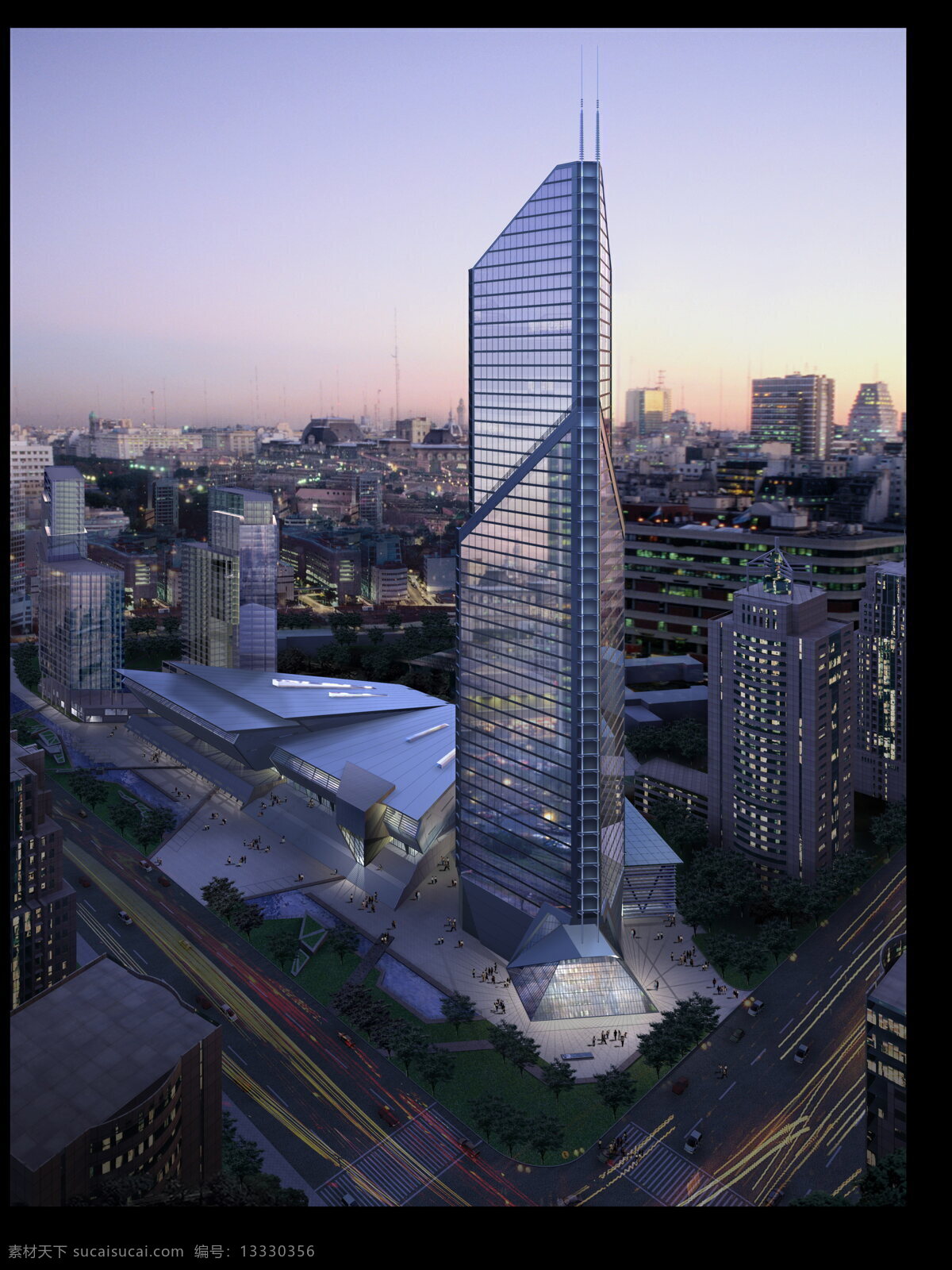 公共 建筑设计 效果图 设计素材 公共建筑 建筑装饰 黑色