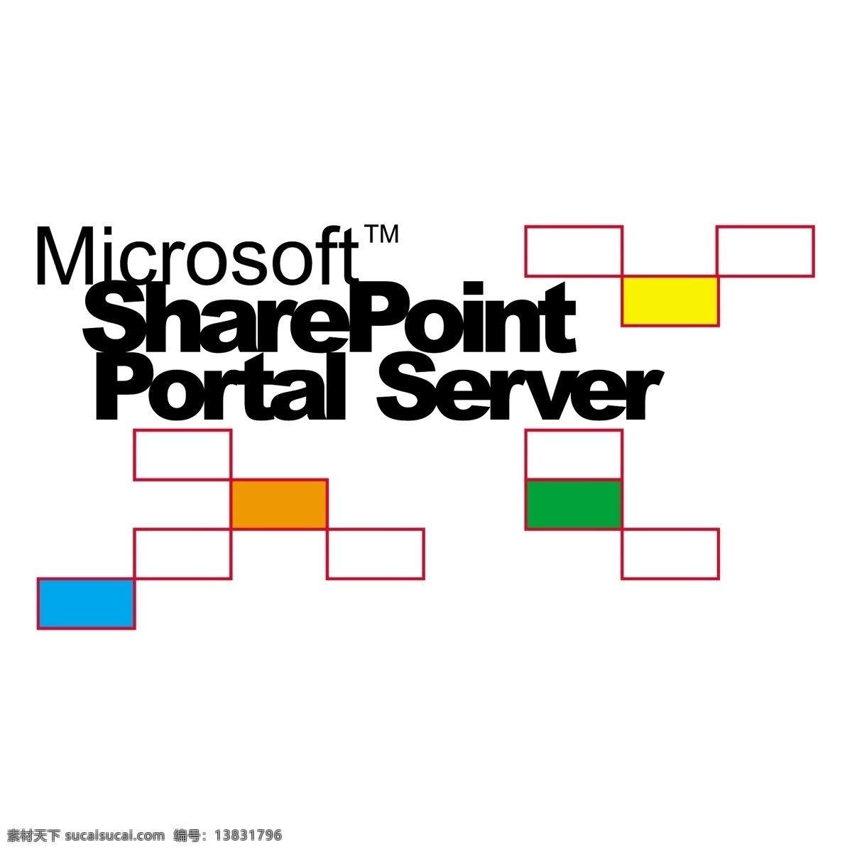 免费 微软 sharepoint portal server 标志 标识 psd源文件 logo设计